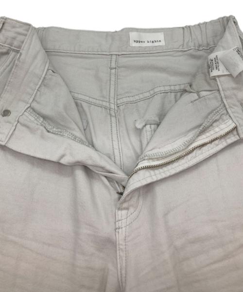 upper hights（アッパーハイツ）upper hights (アッパーハイツ) Spick and Span (スピックアンドスパン) 別注 THE LAZY CINDY ホワイト サイズ:24の古着・服飾アイテム