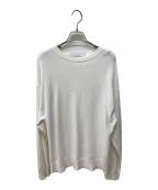 FRAMeWORKフレームワーク）の古着「ウォッシャブルペーパーヤーンニット」｜ホワイト