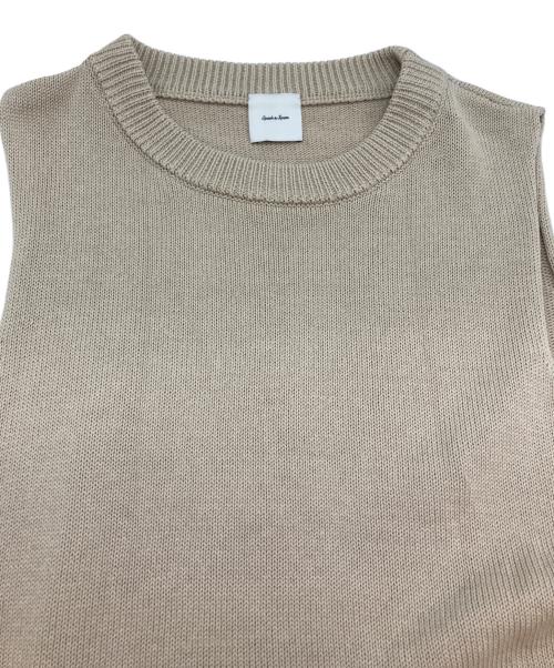 Spick and Span（スピック＆スパン）Spick and Span (スピックアンドスパン) コットンリネンミドルゲージノースリプルオーバー ベージュ サイズ:FREEの古着・服飾アイテム