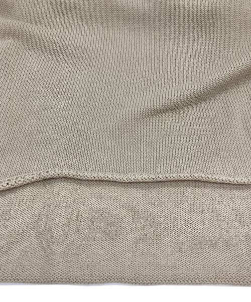 Spick and Span（スピック＆スパン）Spick and Span (スピックアンドスパン) コットンリネンミドルゲージノースリプルオーバー ベージュ サイズ:FREEの古着・服飾アイテム