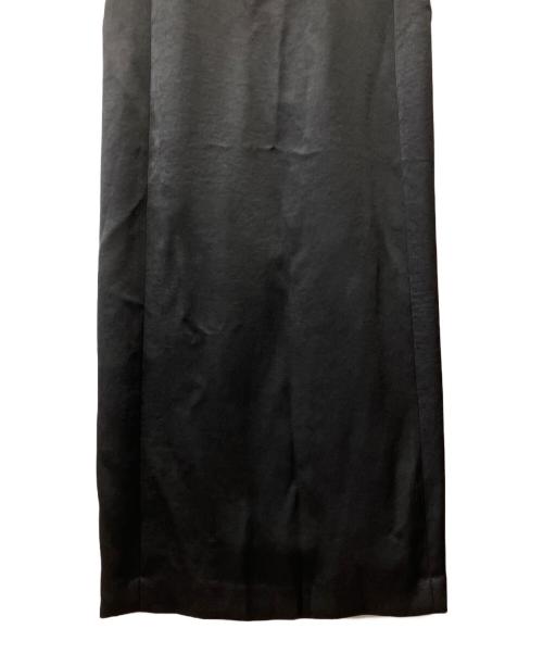 IENA（イエナ）IENA (イエナ) endo.ダブルサテンキャミワンピース ブラック サイズ:34の古着・服飾アイテム