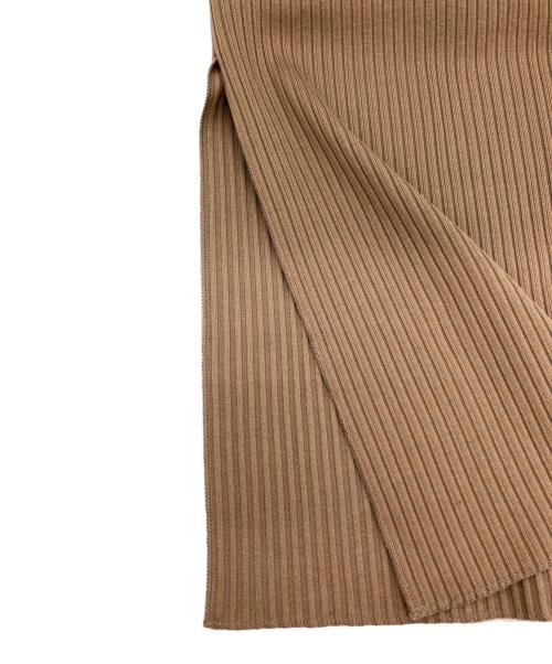 Noble（ノーブル）Noble (ノーブル) トタンテレコタイトスカート ベージュ サイズ:36 未使用品の古着・服飾アイテム