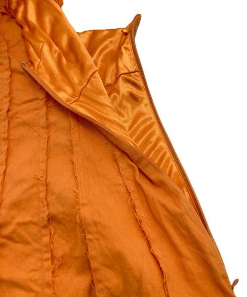 Ameri（アメリ）Ameri (アメリ) カットオフシームパッカリングドレス オレンジ サイズ:Sの古着・服飾アイテム