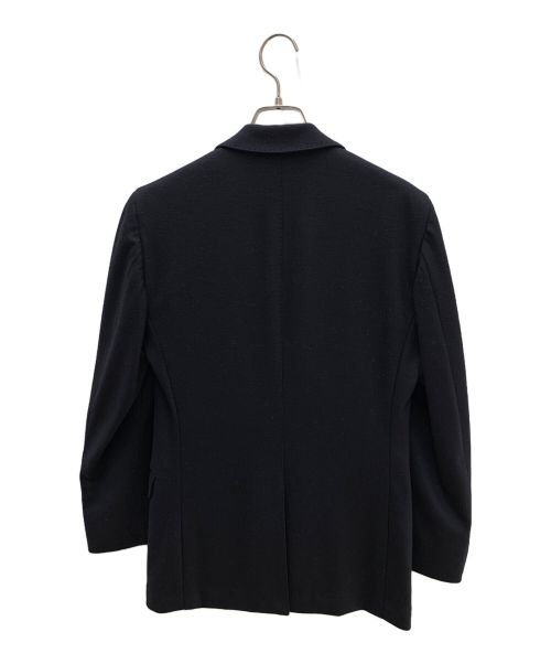 TOMORROW LAND（トゥモローランド）TOMORROW LAND (トゥモローランド) ウールジャージー2Bジャケット ネイビー サイズ:44の古着・服飾アイテム