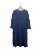 45Rフォーティファイブ・アール）の古着「インディゴ染デニム調カットソーワンピース」｜インディゴ