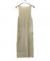 AURALEE (オーラリー) WOOL RECYCLE POLYESTER HIGH GAUGE RIBKNIT DRESS ベージュ：27000円