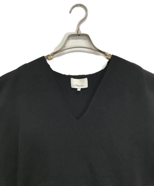 3.1 phillip lim（スリーワンフィリップリム）3.1 phillip lim (スリーワンフィリップリム) Sleeveless Sweater With Side Cutout ブラック サイズ:Sの古着・服飾アイテム