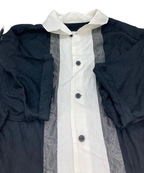 TOGA VIRILIS（トーガ ビリリース）TOGA VIRILIS (トーガ ビリリース) Paisley Panel Shirts ブラック サイズ:48の古着・服飾アイテム