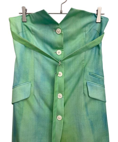 IHNN（イン）IHNN (イン) ベスト グリーン サイズ:サイズ36の古着・服飾アイテム