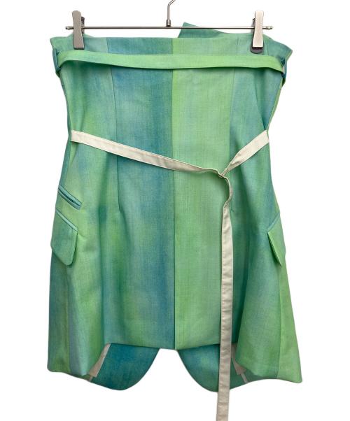 IHNN（イン）IHNN (イン) ベスト グリーン サイズ:サイズ36の古着・服飾アイテム