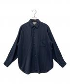 MARKAWAREマーカウェア）の古着「COMFORT FIT SHIRT」｜ネイビー
