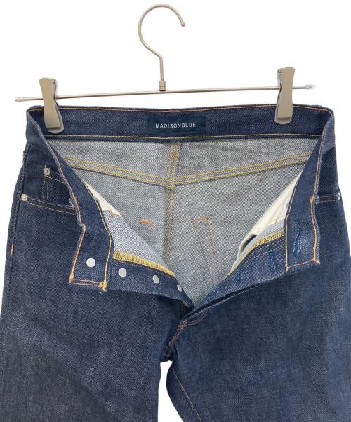 MADISON BLUE（マディソンブルー）MADISON BLUE (マディソンブルー) HEM CUT OFF STRAIGHT D/DENIM インディゴ サイズ:3の古着・服飾アイテム