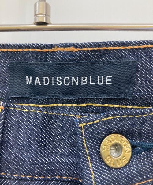MADISON BLUE（マディソンブルー）MADISON BLUE (マディソンブルー) HEM CUT OFF STRAIGHT D/DENIM インディゴ サイズ:3の古着・服飾アイテム