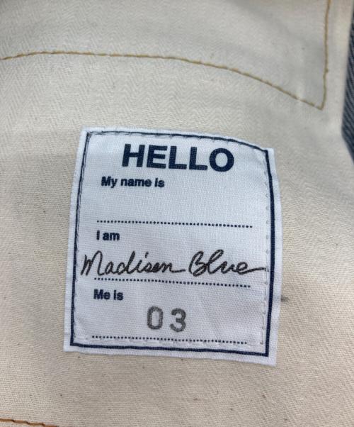MADISON BLUE（マディソンブルー）MADISON BLUE (マディソンブルー) HEM CUT OFF STRAIGHT D/DENIM インディゴ サイズ:3の古着・服飾アイテム