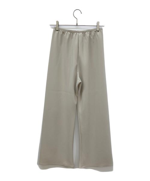 AP STUDIO（エーピーストゥディオ）AP STUDIO (エーピーストゥディオ) エラスティックパンツ ベージュ サイズ:34 未使用品の古着・服飾アイテム