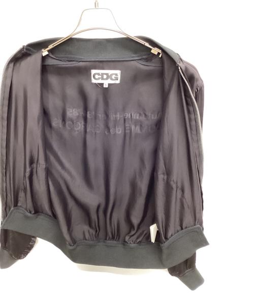 CDG（シーディージー）CDG (シーディージー) ブルゾン ブラック サイズ:Sの古着・服飾アイテム