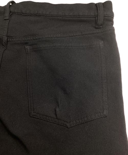 COMME des GARCONS HOMME PLUS（コムデギャルソンオムプリュス）COMME des GARCONS HOMME PLUS (コムデギャルソンオムプリュス) ポリエステルクロップドパンツ ブラック サイズ:Lの古着・服飾アイテム