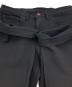 中古・古着 COMME des GARCONS HOMME PLUS (コムデギャルソンオムプリュス) ポリエステルクロップドパンツ ブラック サイズ:L：6000円