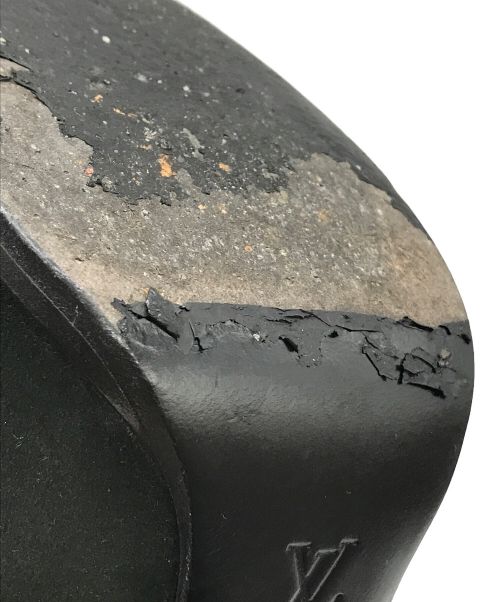 LOUIS VUITTON（ルイ ヴィトン）LOUIS VUITTON (ルイ ヴィトン) ボアパンプス ブラック×アイボリー サイズ:35の古着・服飾アイテム