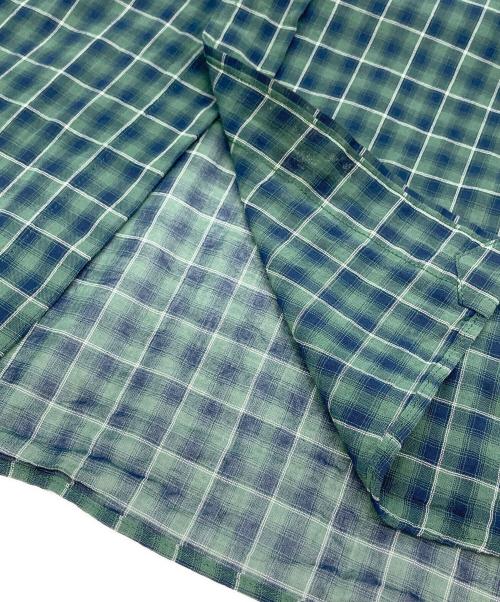 Spick and Span（スピック＆スパン）Spick and Span (スピックアンドスパン) コットンボイルチェックシャツ グリーン サイズ:FREEの古着・服飾アイテム