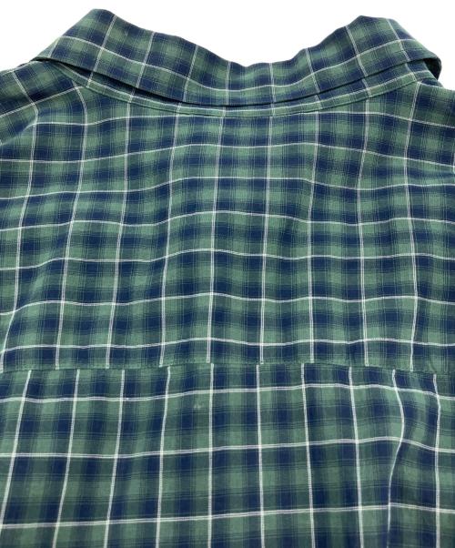Spick and Span（スピック＆スパン）Spick and Span (スピックアンドスパン) コットンボイルチェックシャツ グリーン サイズ:FREEの古着・服飾アイテム