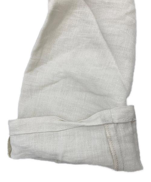 masnada（マスナダ）masnada (マスナダ) リネンパンツ アイボリー サイズ:USA6の古着・服飾アイテム