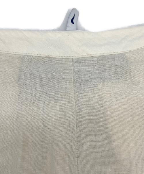 masnada（マスナダ）masnada (マスナダ) リネンパンツ アイボリー サイズ:USA6の古着・服飾アイテム
