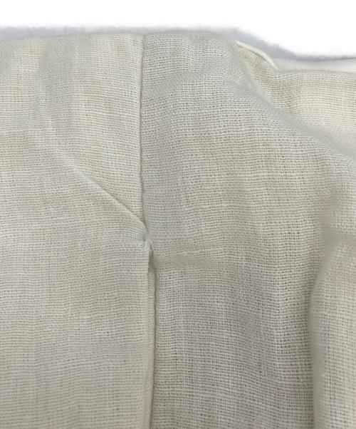 masnada（マスナダ）masnada (マスナダ) リネンパンツ アイボリー サイズ:USA6の古着・服飾アイテム