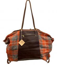 IL BISONTE（イル ビゾンテ）の古着「キャンディショルダーバッグ」｜ブラウン