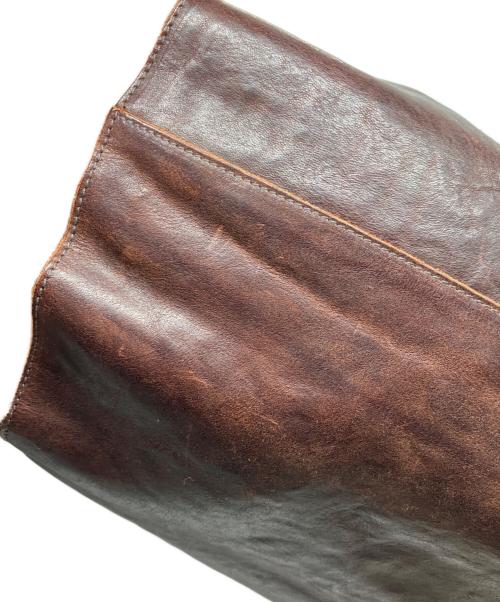 IL BISONTE（イル ビゾンテ）IL BISONTE (イル ビゾンテ) キャンディショルダーバッグ ブラウンの古着・服飾アイテム