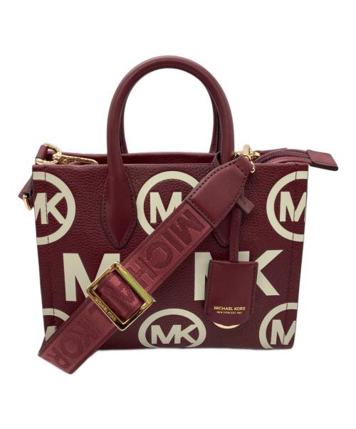 MICHAEL KORS（マイケル・コース）MICHAEL KORS (マイケル・コース) MIRELLA トップジップ ショッパートート ボルドー 未使用品の古着・服飾アイテム