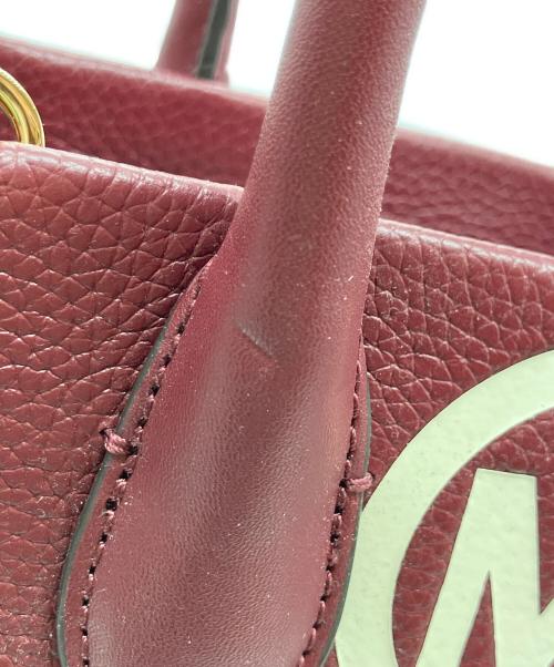 MICHAEL KORS（マイケル・コース）MICHAEL KORS (マイケル・コース) MIRELLA トップジップ ショッパートート ボルドー 未使用品の古着・服飾アイテム
