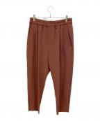 IROQUOISイロコイ）の古着「2タックスラックス」｜ブラウン