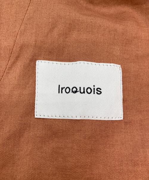 IROQUOIS（イロコイ）IROQUOIS (イロコイ) 2タックスラックス ブラウン サイズ:SIZE 2の古着・服飾アイテム