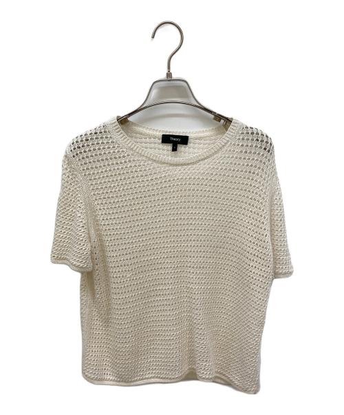 theory（セオリー）theory (セオリー) Neo Harbor Chain Mesh Crop M アイボリー サイズ:Sの古着・服飾アイテム