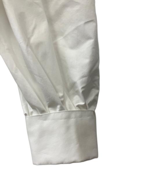 HYKE（ハイク）HYKE (ハイク) T/C BALLOON SLEEVE DRESS ホワイト サイズ:1の古着・服飾アイテム