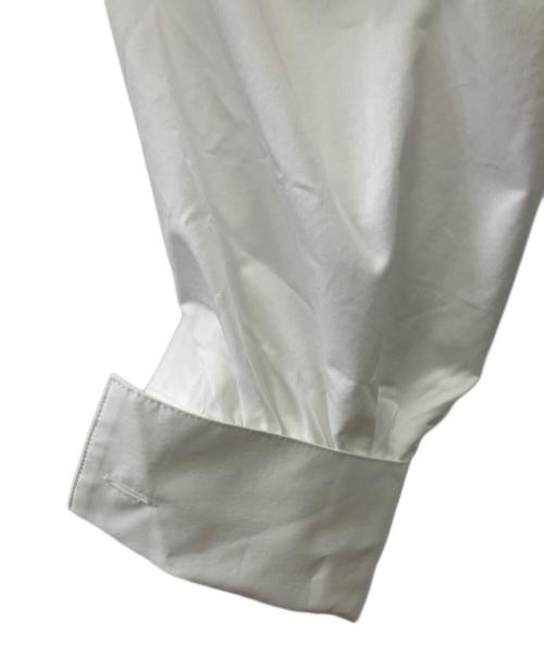 HYKE（ハイク）HYKE (ハイク) T/C BALLOON SLEEVE DRESS ホワイト サイズ:1の古着・服飾アイテム