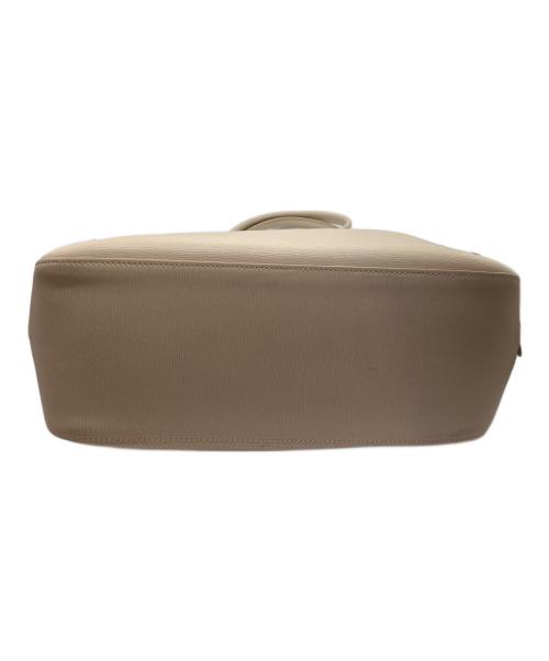 LONGCHAMP（ロンシャン）LONGCHAMP (ロンシャン) レザートートバッグ ベージュの古着・服飾アイテム