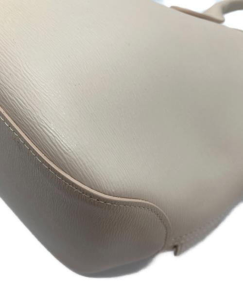 LONGCHAMP（ロンシャン）LONGCHAMP (ロンシャン) レザートートバッグ ベージュの古着・服飾アイテム