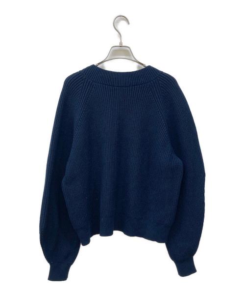 BEAUTY&YOUTH（ビューティーアンドユース）BEAUTY&YOUTH (ビューティーアンドユース) Vネック アゼニット プルオーバー ネイビー サイズ:FREEの古着・服飾アイテム