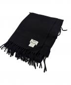 Acne studiosアクネ ストゥディオス）の古着「ウールマフラー」｜ブラック