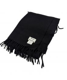 Acne studios（アクネ ストゥディオズ）の古着「ウールマフラー」｜ブラック