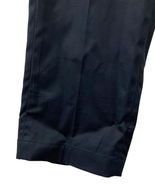 Brilla per il gusto（ブリッラ ペル イルグースト）Brilla per il gusto (ブリッラ ペル イルグースト) giabsarchivio (ジャブス アルキヴィオ) 別注 ストレッチコットン ツイル 1プリーツ ドローコード スラックス ネイビー サイズ:44の古着・服飾アイテム