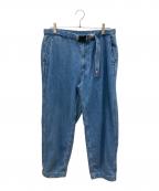 THE NORTHFACE PURPLELABELザ・ノースフェイス パープルレーベル）の古着「Denim Wide Tapered Pants」｜ブルー