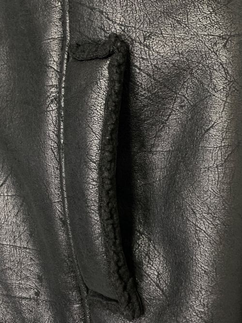 SUPREME（シュプリーム）SUPREME (シュプリーム) Faux Shearling Hooded Jacket ブラック サイズ:Mの古着・服飾アイテム