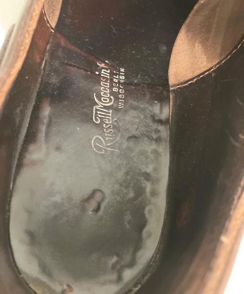 RUSSELL MOCCASIN（ラッセルモカシン）RUSSELL MOCCASIN (ラッセルモカシン) COUNTRY OXFORD ブラウン サイズ:8　2/1の古着・服飾アイテム
