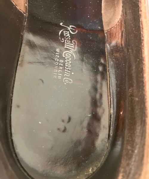 RUSSELL MOCCASIN（ラッセルモカシン）RUSSELL MOCCASIN (ラッセルモカシン) COUNTRY OXFORD ブラウン サイズ:8　2/1の古着・服飾アイテム