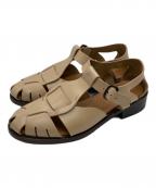 HEREUヘリュー）の古着「PESCA フィッシャーマンサンダル」｜ベージュ