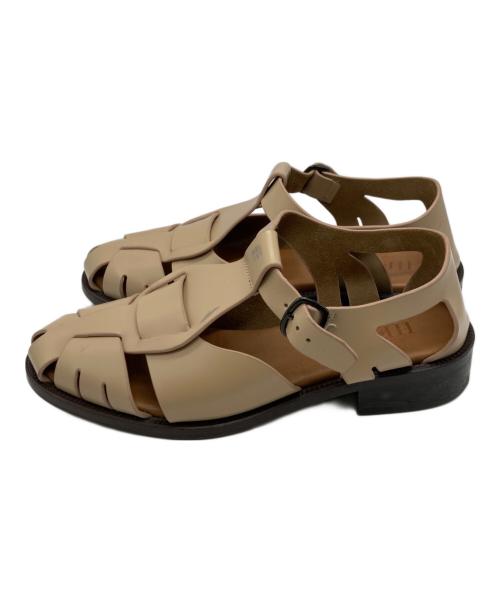 HEREU（ヘリュー）HEREU (ヘリュー) PESCA フィッシャーマンサンダル ベージュ サイズ:38の古着・服飾アイテム