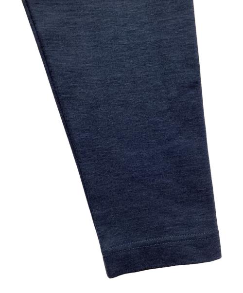 N.HOOLYWOOD（エヌ ハリウッド）N.HOOLYWOOD (エヌ ハリウッド) MOCK NECK LONG SLEEVE SHIRT グレー×ブルー サイズ:SIZE 38の古着・服飾アイテム